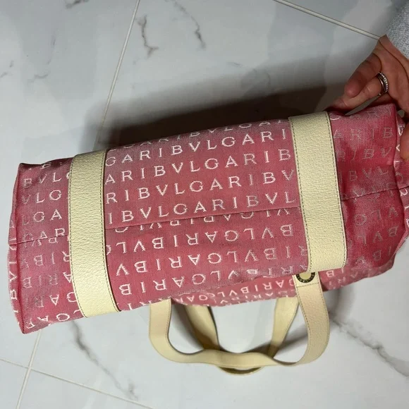 Bvlgari mania red logo tote - Picture 5 of 14